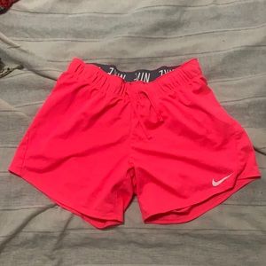 Nike pink dri-fit shorts